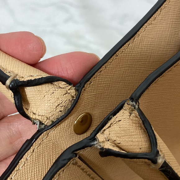 Rebecca Minkoff cream tan tote bag - Picture 12 of 16